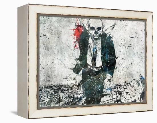 Remorse is for the dead-Alex Cherry-Framed Stretched Canvas