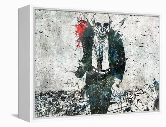 Remorse is for the dead-Alex Cherry-Framed Stretched Canvas