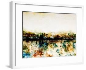 Remote-Hyunah Kim-Framed Art Print