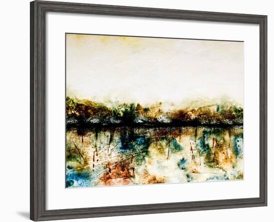 Remote-Hyunah Kim-Framed Art Print