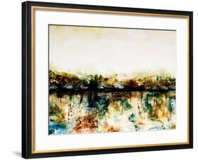 Remote-Hyunah Kim-Framed Art Print