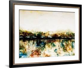 Remote-Hyunah Kim-Framed Art Print
