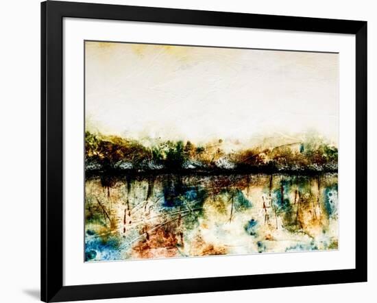 Remote-Hyunah Kim-Framed Art Print