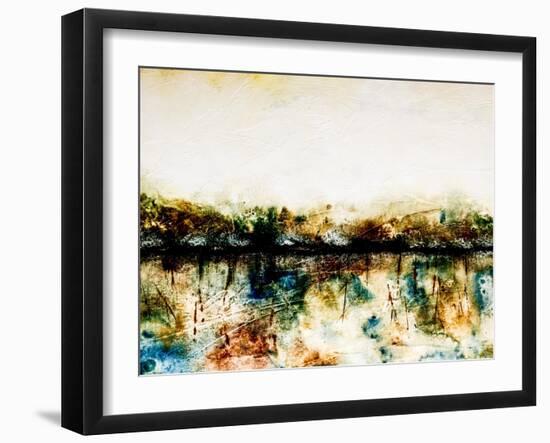 Remote-Hyunah Kim-Framed Art Print