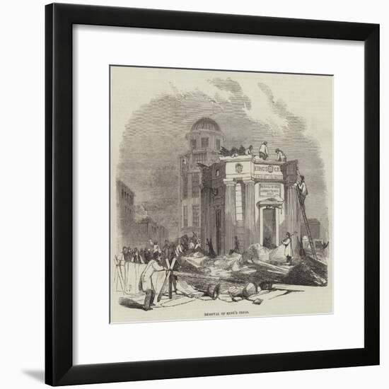 Removal of King's Cross-null-Framed Giclee Print