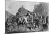 Removal of Wounded Soldiers from the Field of Battle, Crimean War-G Greatbach-Mounted Giclee Print
