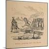 'Remus jumping over the Walls', 1852-John Leech-Mounted Giclee Print