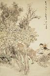 The Five Virtues, Qing Dynasty, 1895-Ren Yi-Framed Giclee Print