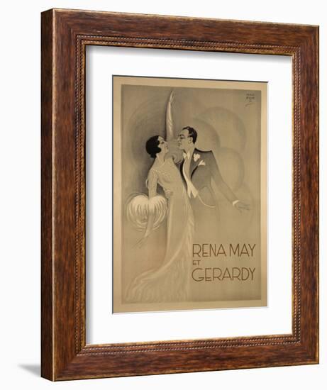 Rena May Et Gerardy-Vintage Posters-Framed Art Print