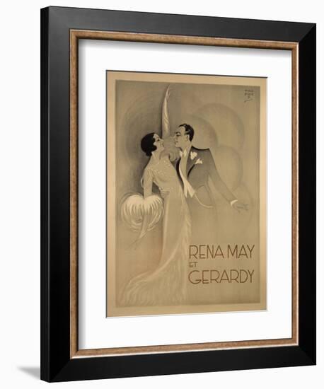 Rena May Et Gerardy-Vintage Posters-Framed Art Print