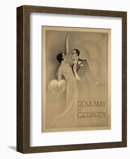 Rena May Et Gerardy-Vintage Posters-Framed Art Print