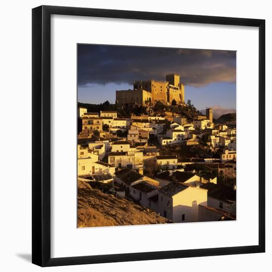 Renaissance Castle and Town, Velez Blanco, Almeria, Andalucia, Spain-Stuart Black-Framed Photographic Print