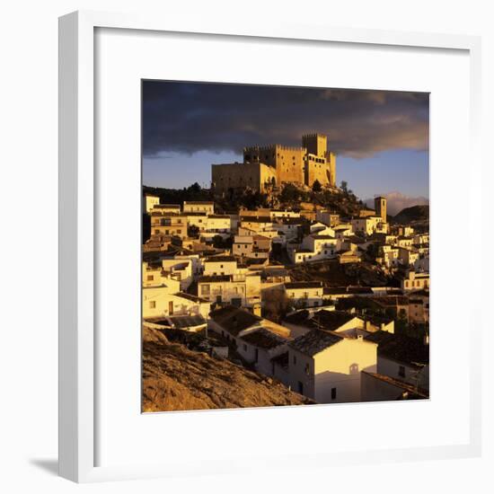 Renaissance Castle and Town, Velez Blanco, Almeria, Andalucia, Spain-Stuart Black-Framed Photographic Print