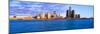 Renaissance Center, Detroit, Sunrise, Michigan-null-Mounted Photographic Print