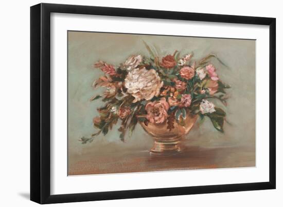 Renaissance Floral Arrangement-Ethan Harper-Framed Art Print