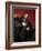 Renaissance : Portrait D'homme Tenant Une Griffe D'or (Leonino Brembate ?)- Portrait of a Man with-Lorenzo Lotto-Framed Giclee Print