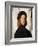 Renaissance : Portrait of a Young Man against a White Curtain Par Lotto, Lorenzo (1480-1556), C.150-Lorenzo Lotto-Framed Giclee Print