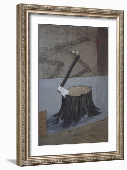 Renaissance-Banksy-Framed Giclee Print