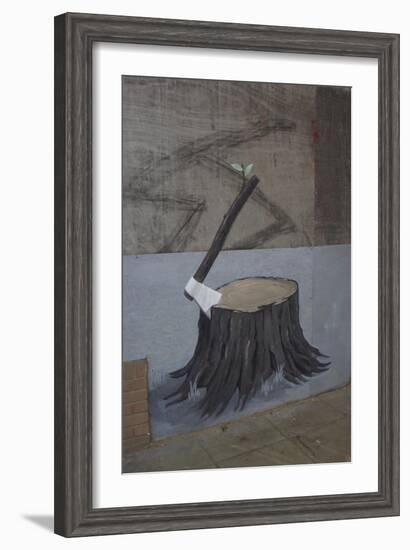 Renaissance-Banksy-Framed Giclee Print