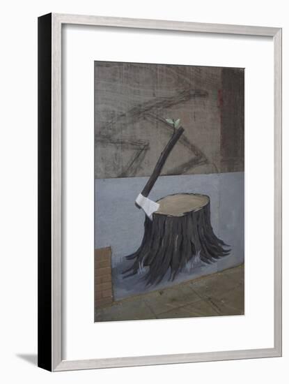 Renaissance-Banksy-Framed Giclee Print