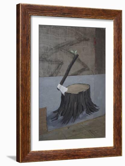 Renaissance-Banksy-Framed Giclee Print