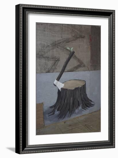 Renaissance-Banksy-Framed Giclee Print