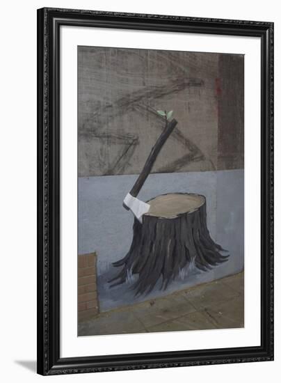 Renaissance-Banksy-Framed Giclee Print