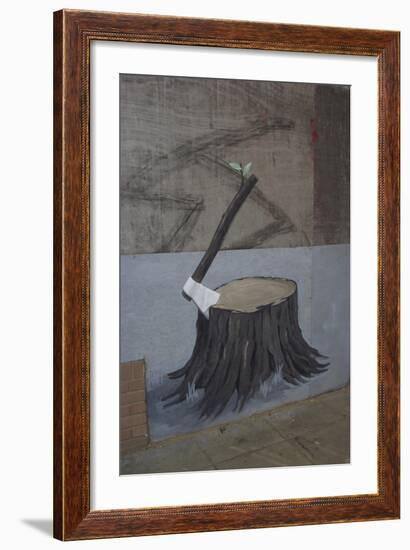 Renaissance-Banksy-Framed Giclee Print