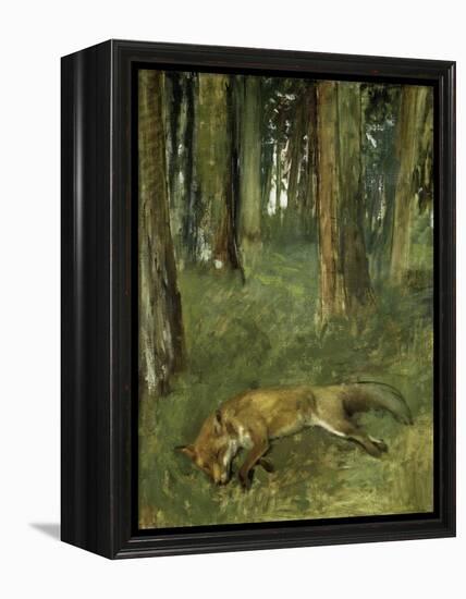 Renard Mort Sous Bois-Edgar Degas-Framed Premier Image Canvas