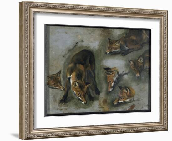 Renards-Pieter Boel-Framed Giclee Print