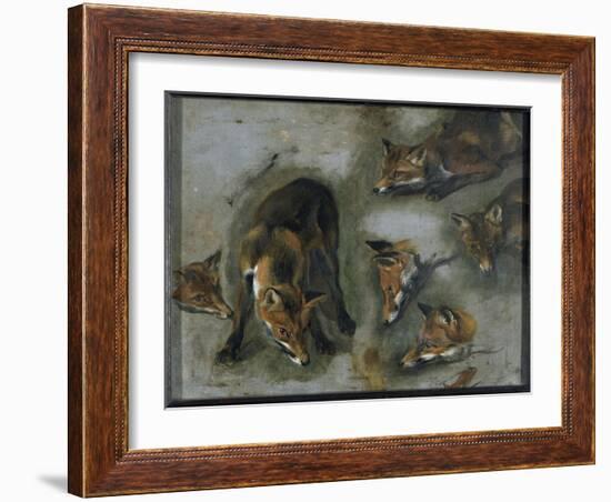 Renards-Pieter Boel-Framed Giclee Print