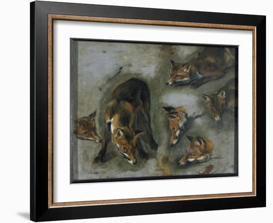 Renards-Pieter Boel-Framed Giclee Print