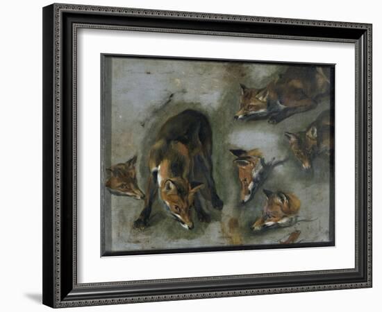 Renards-Pieter Boel-Framed Giclee Print