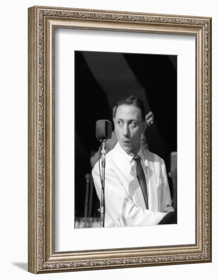 Renato Carosone in Concert-Mario de Biasi-Framed Photographic Print