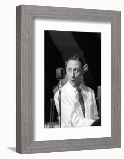 Renato Carosone in Concert-Mario de Biasi-Framed Photographic Print