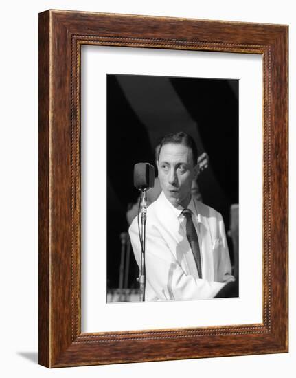 Renato Carosone in Concert-Mario de Biasi-Framed Photographic Print