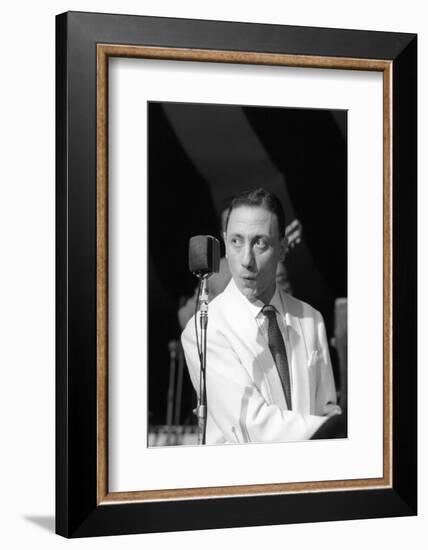 Renato Carosone in Concert-Mario de Biasi-Framed Photographic Print