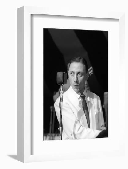 Renato Carosone in Concert-Mario de Biasi-Framed Photographic Print