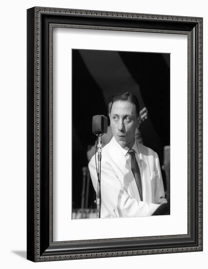 Renato Carosone in Concert-Mario de Biasi-Framed Photographic Print