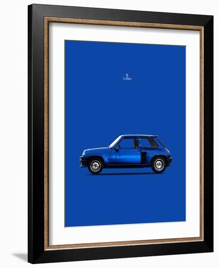 Renault 5 Turbo 1983-Mark Rogan-Framed Art Print