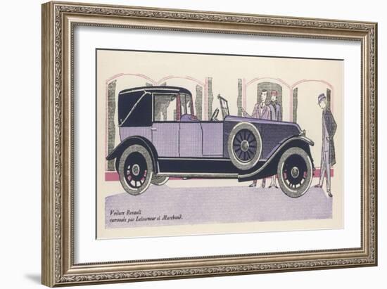 Renault Admired-Jean Grangier-Framed Art Print