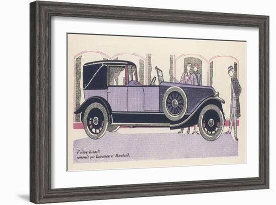 Renault Admired-Jean Grangier-Framed Art Print