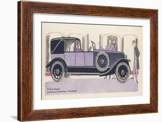 Renault Admired-Jean Grangier-Framed Art Print