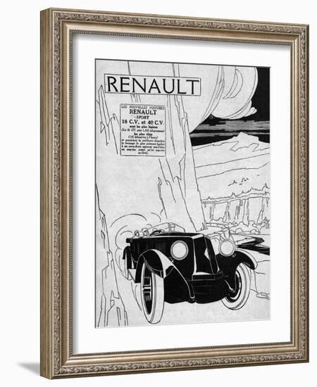 Renault Sports Models-null-Framed Art Print