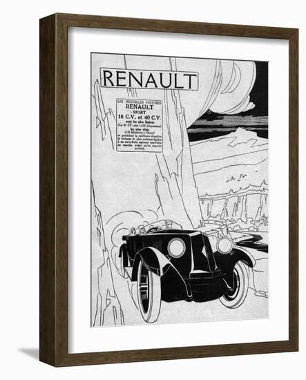 Renault Sports Models-null-Framed Art Print