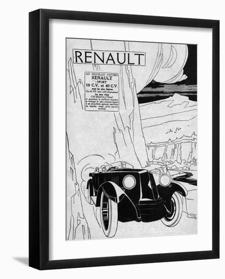 Renault Sports Models-null-Framed Art Print