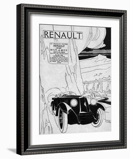 Renault Sports Models-null-Framed Art Print