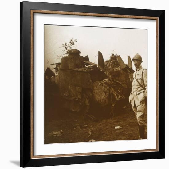 Renault tank, c1914-c1918-Unknown-Framed Photographic Print