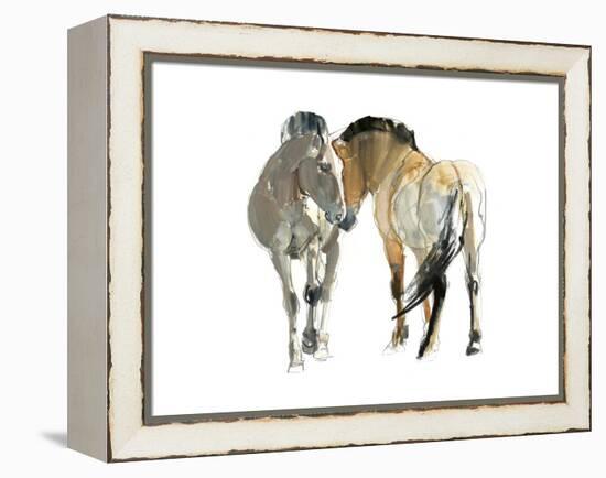 Rencontre (Przewalski), 2013-Mark Adlington-Framed Premier Image Canvas