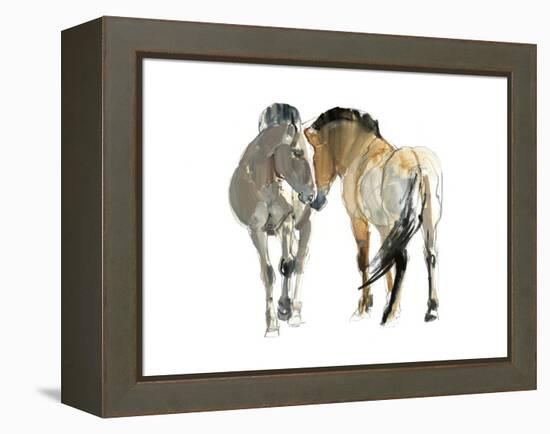 Rencontre (Przewalski), 2013-Mark Adlington-Framed Premier Image Canvas